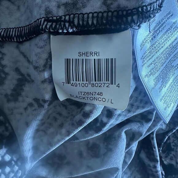 BCBGmaxazria Dress Snake Reptile Print size Large - Picture 8 of 8